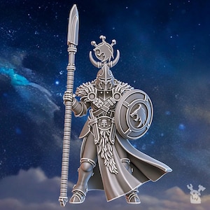 3d Printed Stormpride Spear Sister by DakkaDakka Miniatures