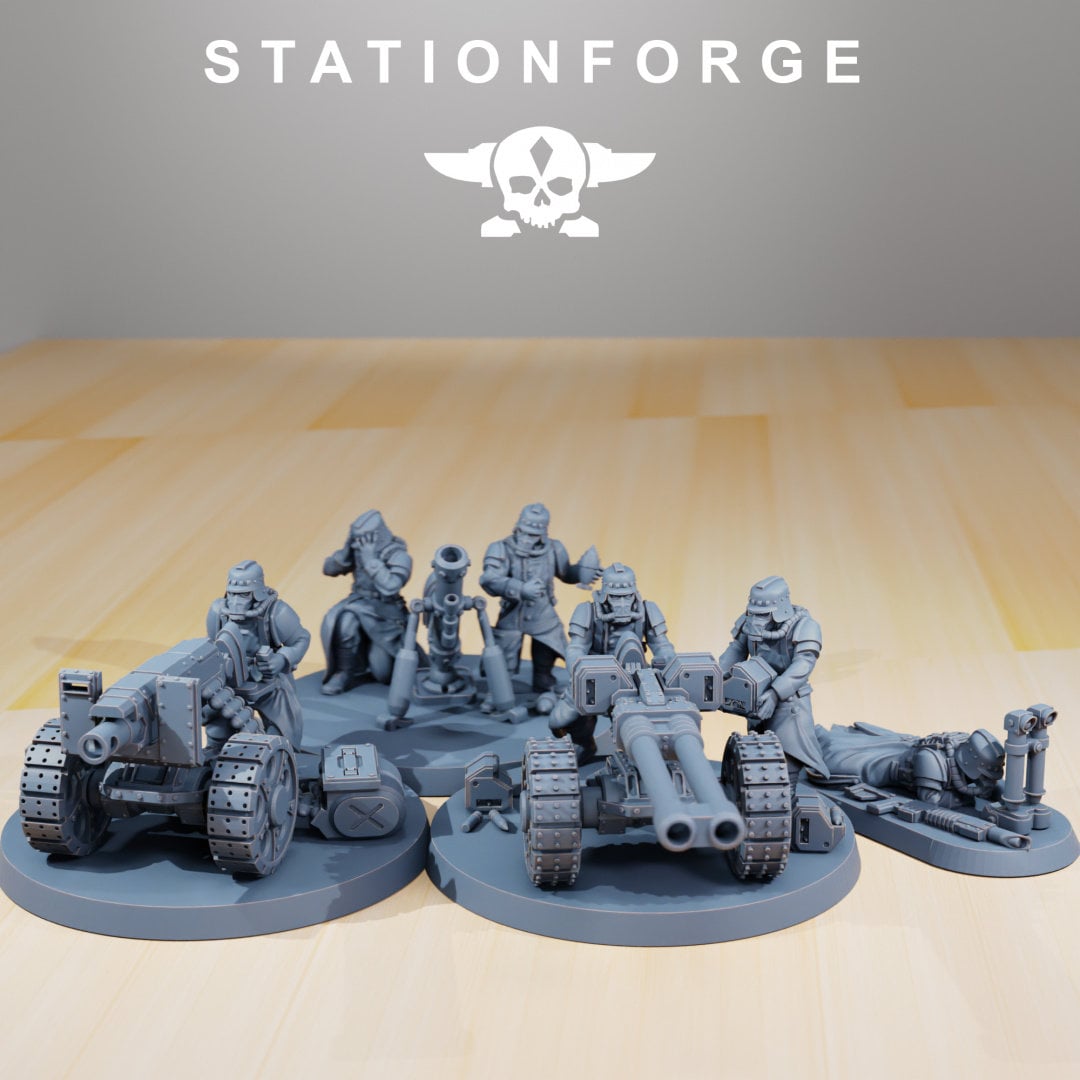 3D Printed Grimguard Decimators by Stationforge Miniatures - Etsy