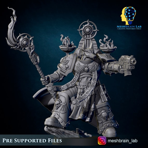 3d Printed Reapers of the Thousand Souls Squad X5 by