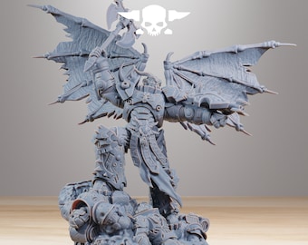 3D Printed Corrupted Archon by StationForge Miniatures