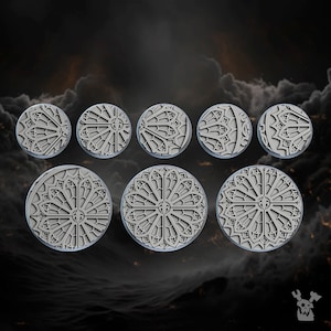 3d Printed  Order of Repentance  Base Set by DakkaDakka