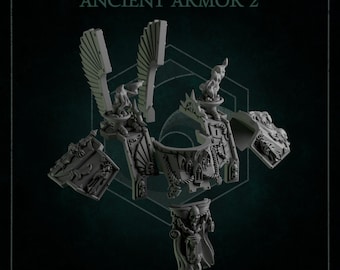 3d Printed Ancient Armor Upgrade Kit by Greytide Studio