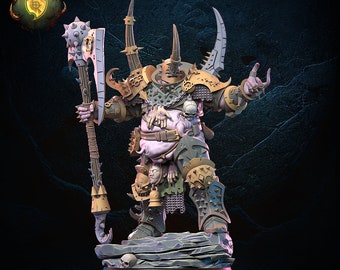 3D Printed Rotten Champion by Lost Kingdom Miniatures