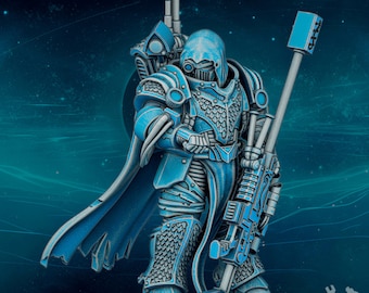 3d Printed Scylla Legion Exod the Quiet by DakkaDakka Miniatures