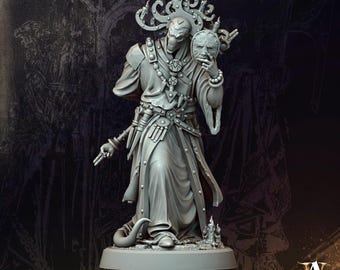 3D Printed The Face Borrower by Archvillain Games