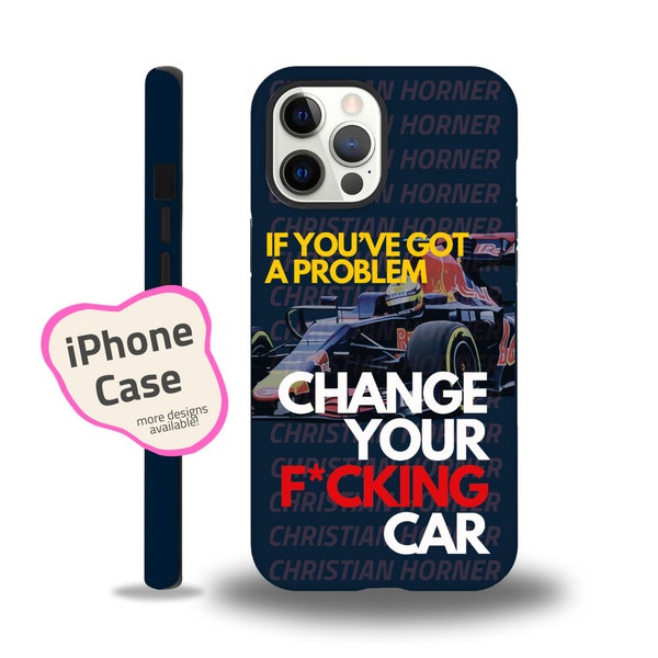 F1 Gift Phone Case For Max Verstappen Fans Redbull Phone Case Gift F1 Inspired