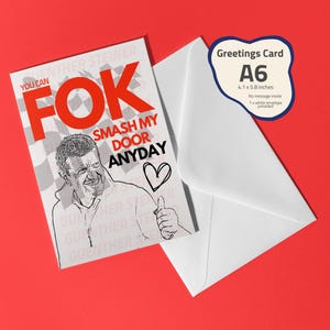 F1 Valentinstag Karte für Formel 1 Fan Karte für Günther Steiner Fan Valentinstag Geschenk F1