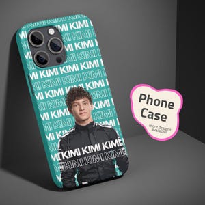Kimi Antonelli F1 Gift Phone Case 2025 Gift For F1 Fans Formula 1 Mercedes Phone Case Gift F1 Inspired