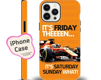 F1 Gift Phone Case For Lando Norris Fans McLaren Phone Case Gift F1 Inspired