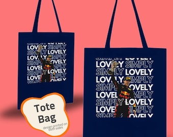 Max Verstappen Simply Lovely Tote Bag F1 Gift For F1 Fans Gift For Formula 1 Fans F1 Tote Bag