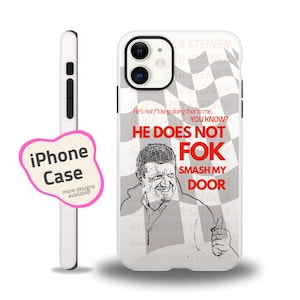 F1 Gift Phone Case For Guenther Steiner Fans Haas Phone Case Gift F1 Inspired