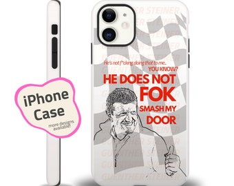Guenther Steiner F1 Phone Case - Haas Fan Gift