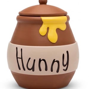 Hunny Pot Honey Jar Bear Cottage Storybook Deck Box Card Storage Token Tray 100 Sleeved Cards TCG Card Case Holder