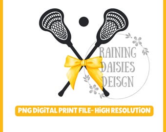 Lacrosse Stick Set PNG File, Lacrosse sublimation design, Lacrosse Mom, Lacrosse Era, Coquette Lacrosse Design, Lacrosse PNG Sublimation