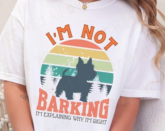 Westie Shirt, West Highland Terrier Tee, Funny Westie Gift, Comfort Colors 1717, Dog Mom Shirt, Vintage Dog Lover Apparel