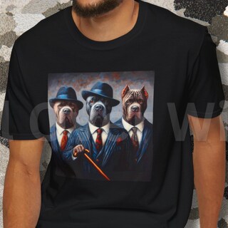 IMage T-Shirt 'FIDANKEN' Con Cane Cult Anni 80 - 100% Cotone Premium, Vestibilità Regolare, Made In Italy - Regalo Divertente Per Uomo, Donna, Bambino