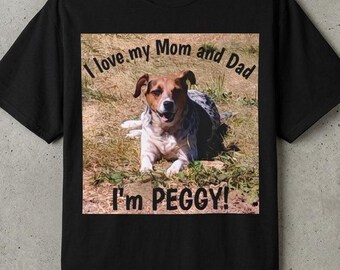 Custom Pet Photo Shirt, Personalized Dog Cat Portrait Tee, Memorial Gift, Pet Lover Gift, Comfort Colors Shirt, Custom Family Tee