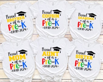 Graduation, Graduate Shirt, Pre-K Custom Graduation Shirts, Graduate, Graduation Gift,  Graduation Party, Pre-K Shirts, Graduate Gift