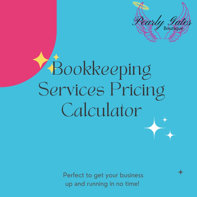 Bookkeeping Pricing Calculator - Etsy
