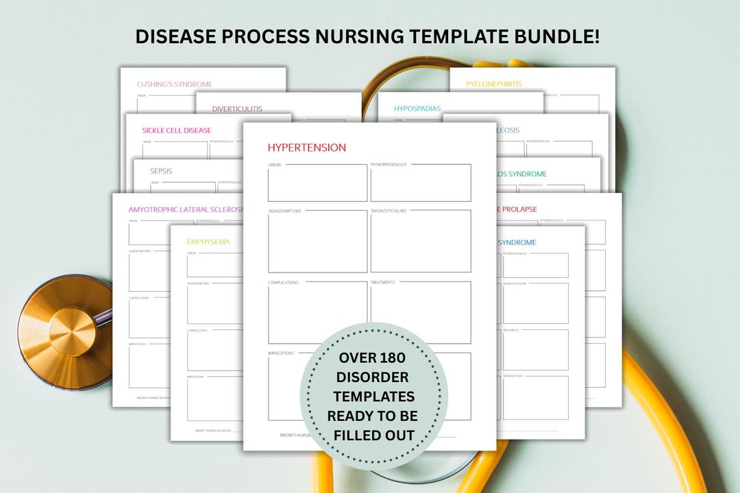 Process Paper Examples For Pathophysiology Disease Process Template, Pathophysiology Notes, Nursing Study Guide ...