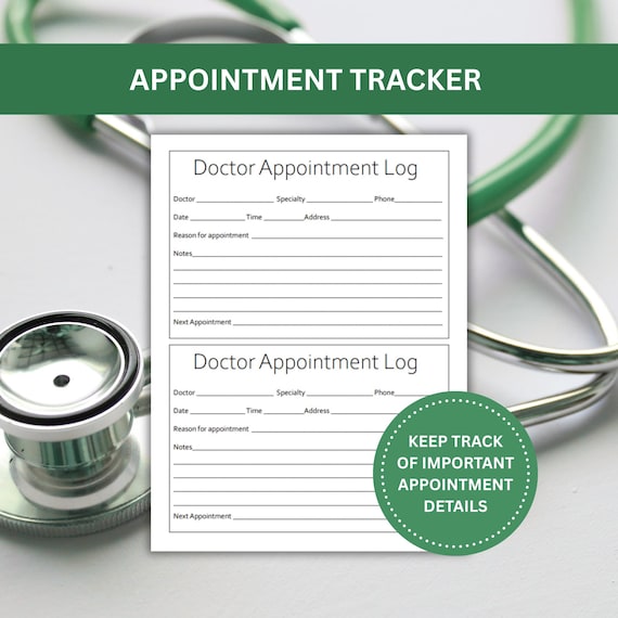 Doctor Visit Tracker,Doctor Appointment Log,Medical Visit Log,Medical Specialist Log,Healthcare Tracker,Healthcare Log,Doctor log medlist