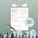 Hiking and Adventure Log, Hiking Adventure Sheet, Hiking Template ...