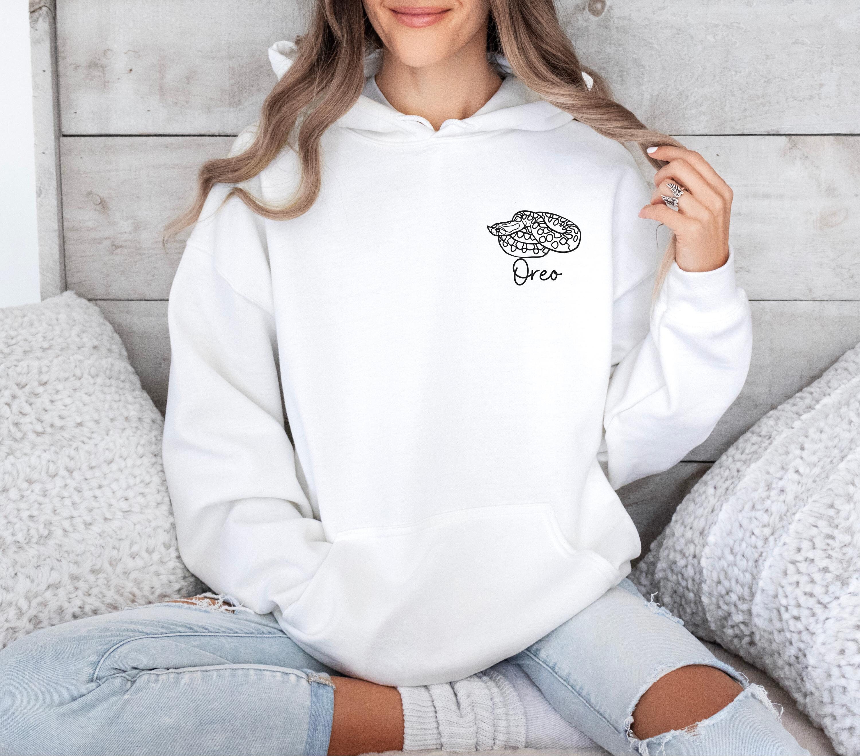Custom Hognose Snake Hoodie, Reptile Lover Gift, Animal Graphic Sweatshirt, Personalized Serpent Jacket, Unique Pet Print Pullover, Cozy