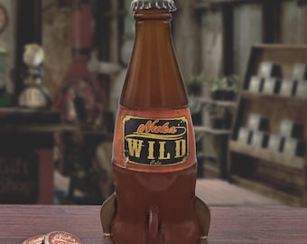 Wilde Rakete Flasche
