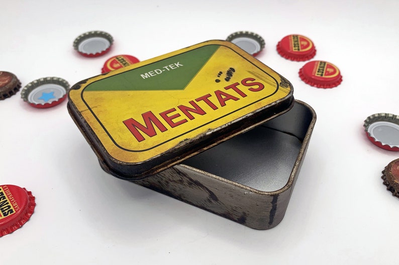 Mentats Sticker Mentats Fixer Med-tek Chem Tin Prop - Etsy