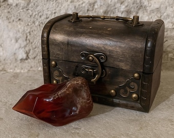 Philosopher's Resin Stone With Wooden Presentation Box
