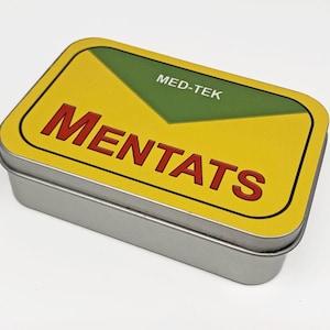 Mentats Sticker Mentats Fixer Med-tek Chem Tin Prop - Etsy