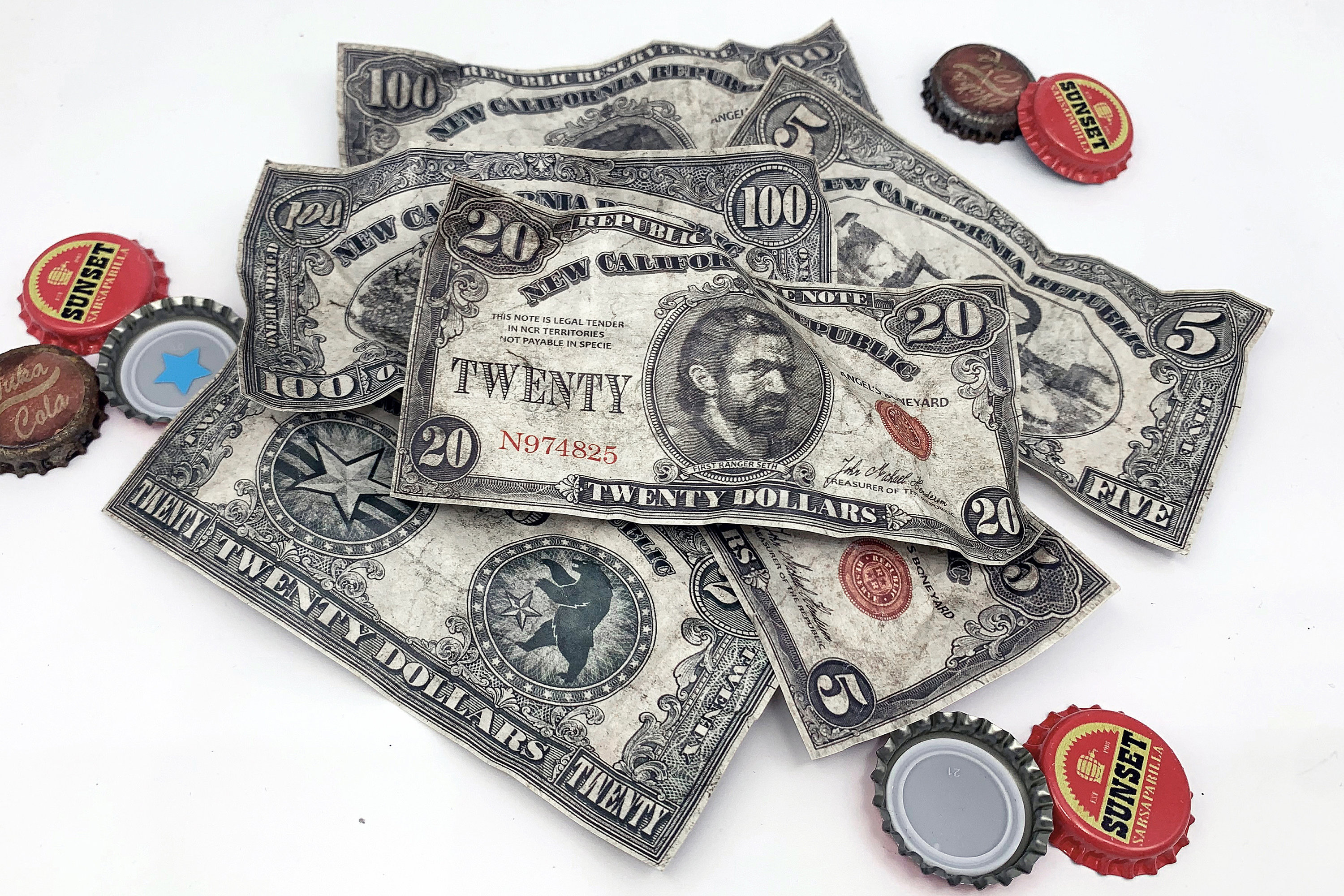 Fallout New Vegas NCR $100 Bill Prop – New California Republic