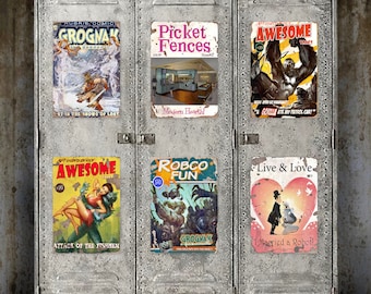 Printed Metal Perk Point Magazine Sign - GROGNAK