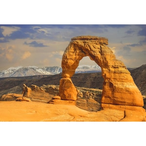Delicate Arch Canvas Print: Arches National Park Wall Art