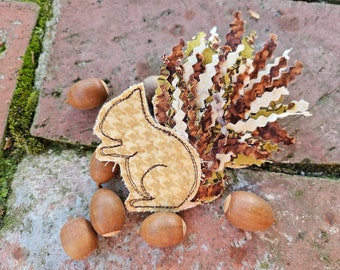 The Give Thanks Squirrel Pin