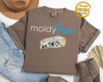MoldyFans Blue Cheese Comfort Colors® Shirt, Cheese Lover Shirt, I Love Cheese Shirt, Gift for Cheese Lover, Funny Y2K Shirt, Cheese Tee