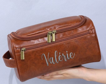 Personalized Large Capacity Bag, waterproof women make up bag, cosmetics Custom Shaving Kit, Custom men travel handbag