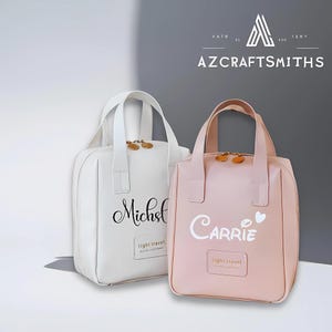 Personalized Waterproof Makeup Bag: Large Travel Cosmetic Organizer