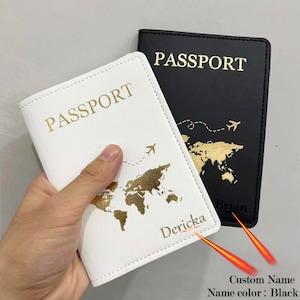 Personalized Passport Cover with mix colors (Free Delivery all over India)  – Moments of Love