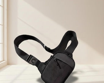 Waterproof Oxford Sling Bag: Unisex Travel Crossbody Pack
