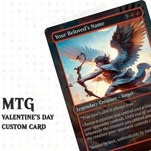 MTG benutzerdefinierte Karte - Alternative Kunst Druckbare Magie Karten Magie der Sammlung | Liebhaber, Vorschlag Geschenk für Freund Spieler, Ehe