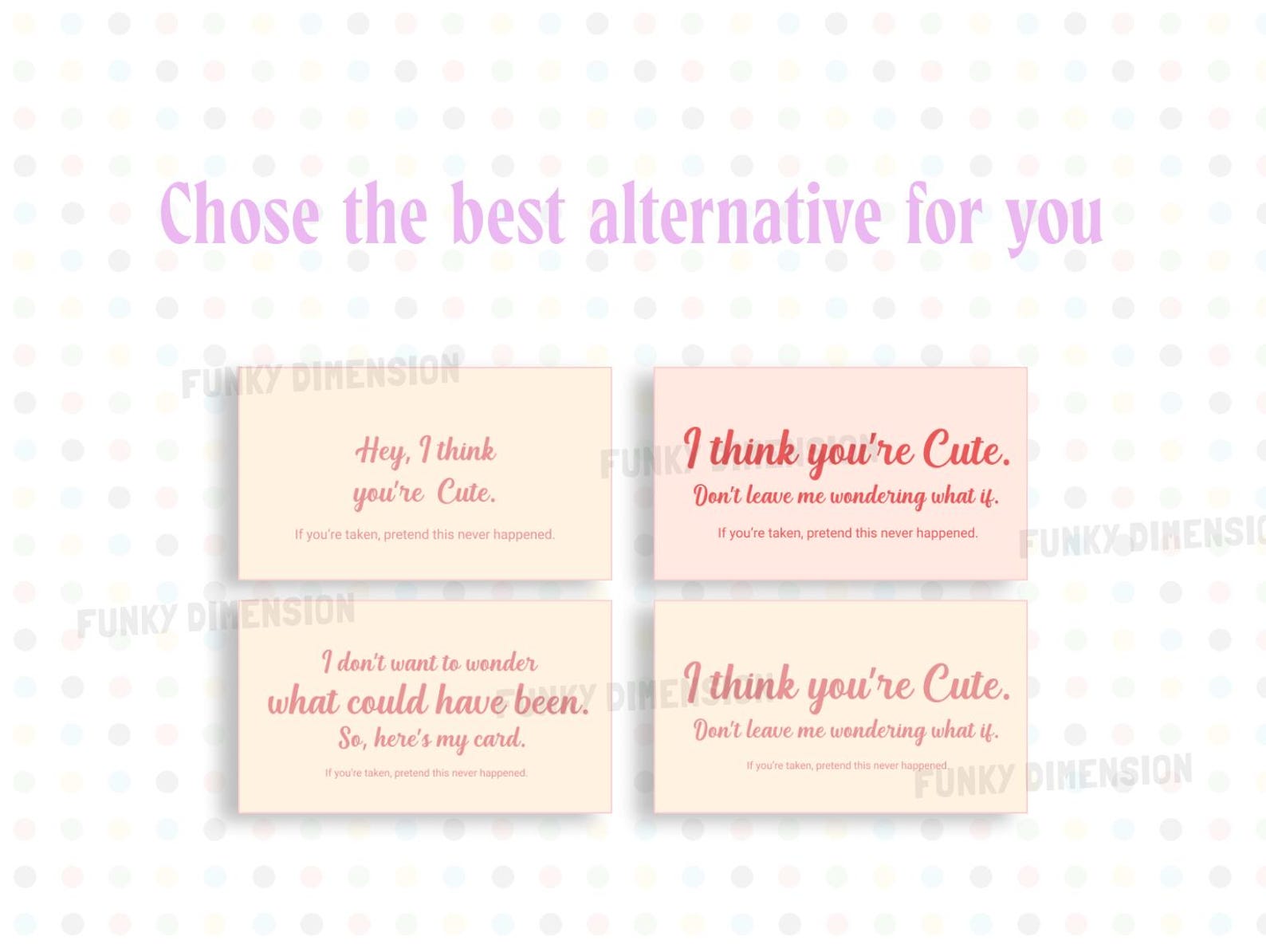 Printable Flirty Business Cards | First Move | Flirt Date Card | Party ...