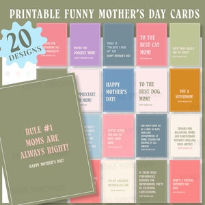 Cartes amusantes pour la fête des mères pour collègues, amis et famille : remerciements, encouragements, pour toutes les mamans, humour, sarcastique, collègues