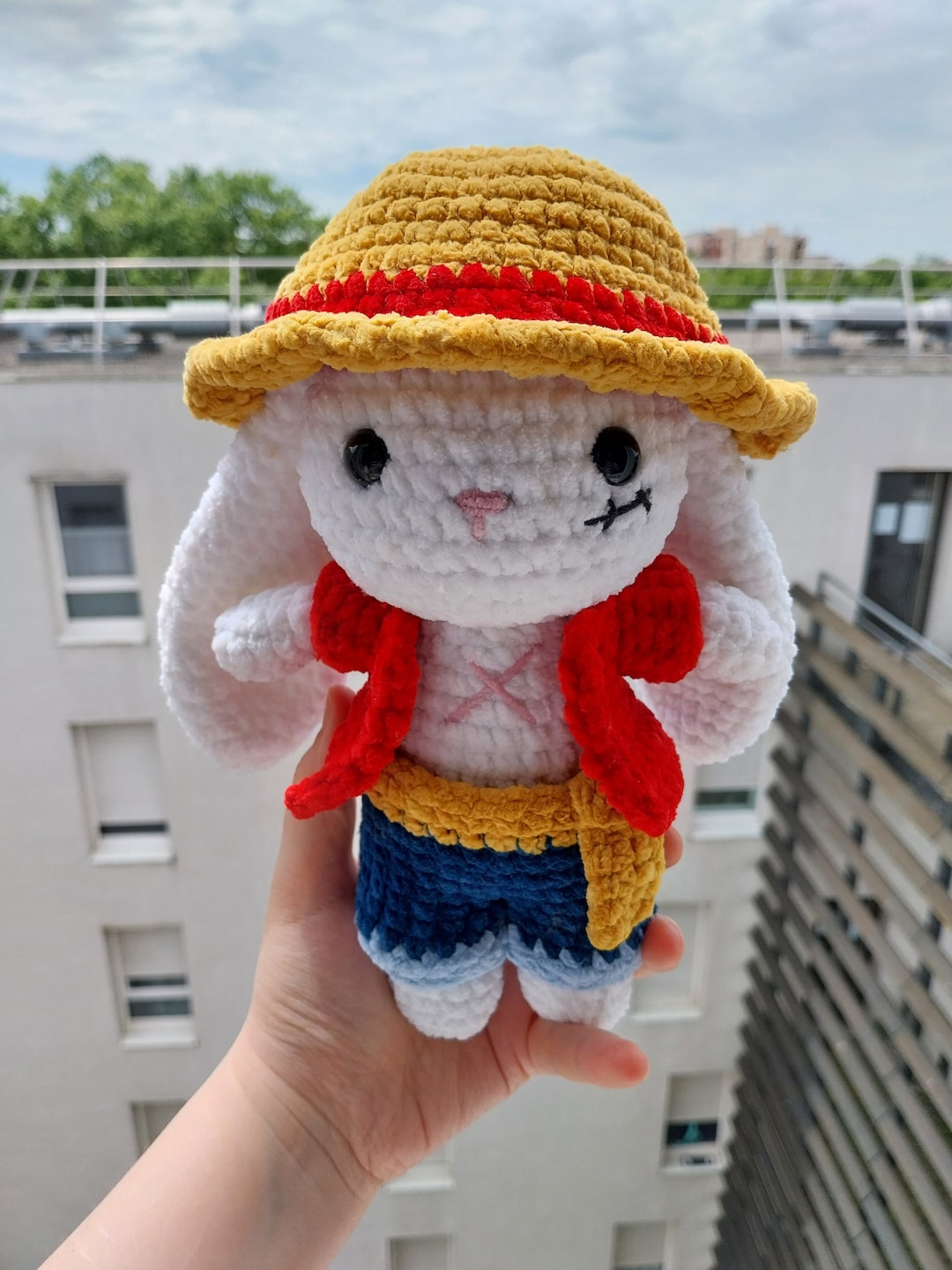 ワンピース TODAYFUL Tapeyarn Crochet Onepiece Sogeking Usopp (one Piece) Crochet Pattern - Etsy