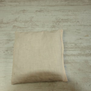 Cherry stone pillow grain pillow spelled pillow grain pillow personalized personalized choice of name with cover pure linen gift gift baby image 9