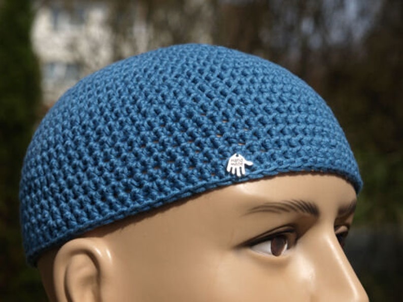 Mütze DJ Ötzi Look Herrenmütze Mütze cap boshi Haube Kippa Beanie Sonnenschutz verschiedene Farben Geschenk Taubenblau