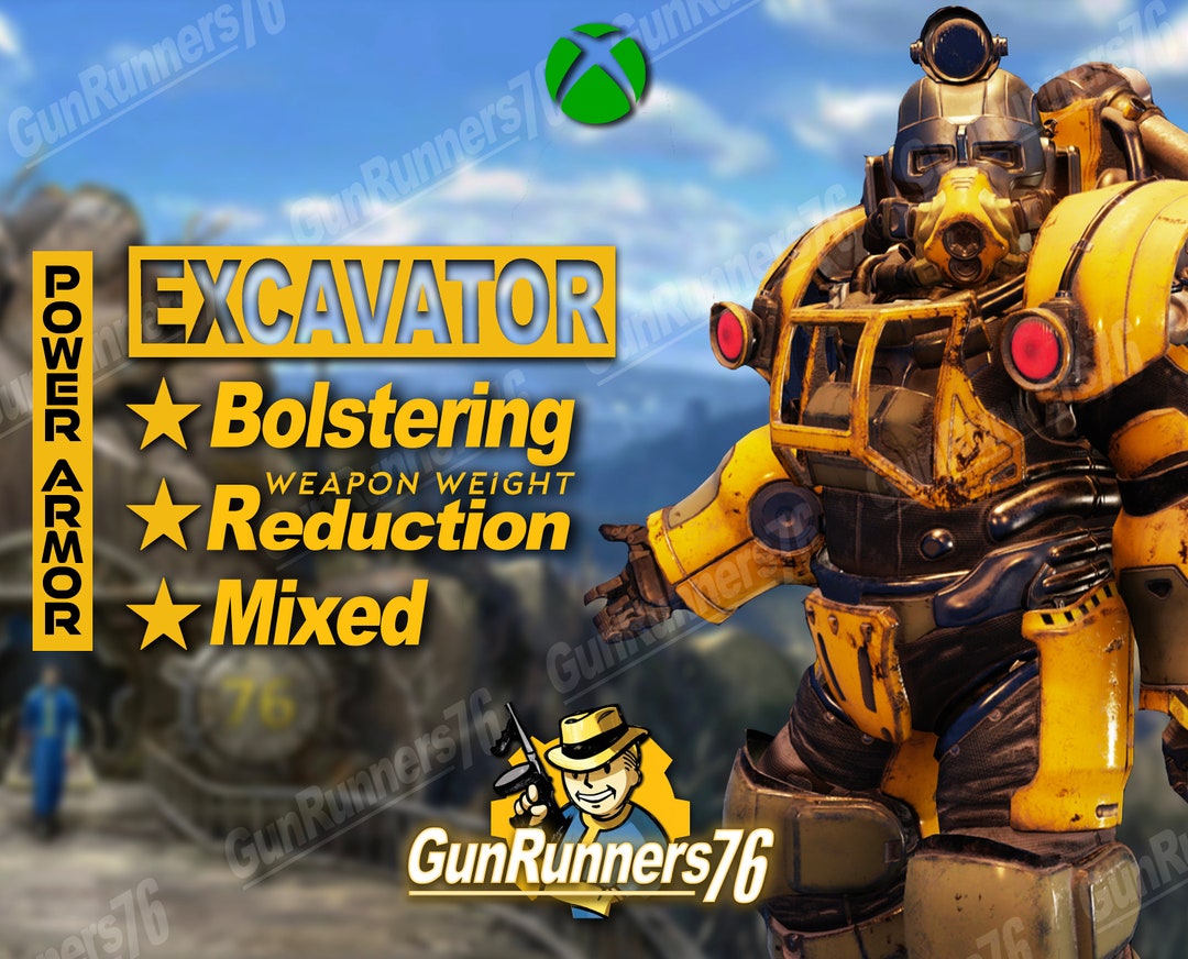 Xbox Excavator Power Armor Etsy