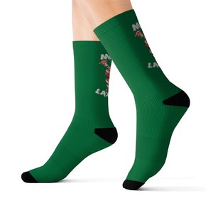 Merry Laxmas Sublimation Socks