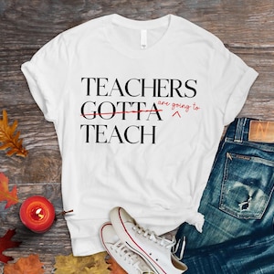English Teacher T-Shirt: Funny Back to School Unisex Tee