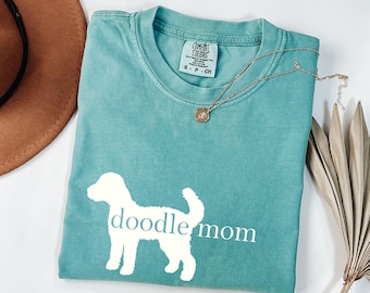 Camiseta para mamás de Goldendoodle: Camiseta para amantes de los perros, camiseta para mamás de Doodle